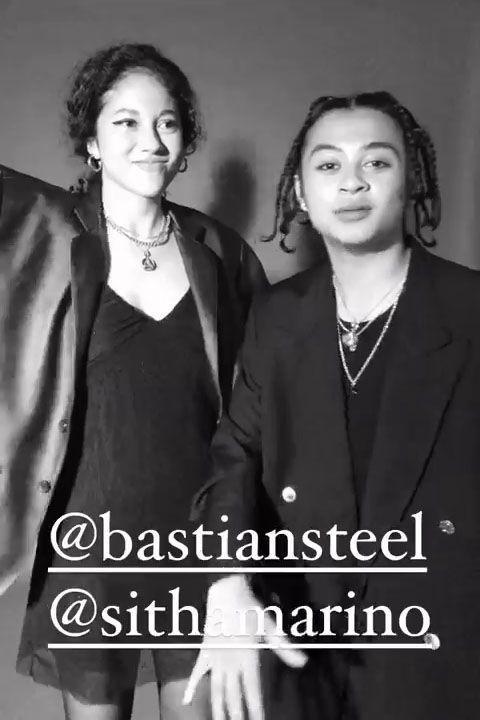 Pemotretan Bastian Steel dan Sitha Marino (Instagram.com/bastiansteel)