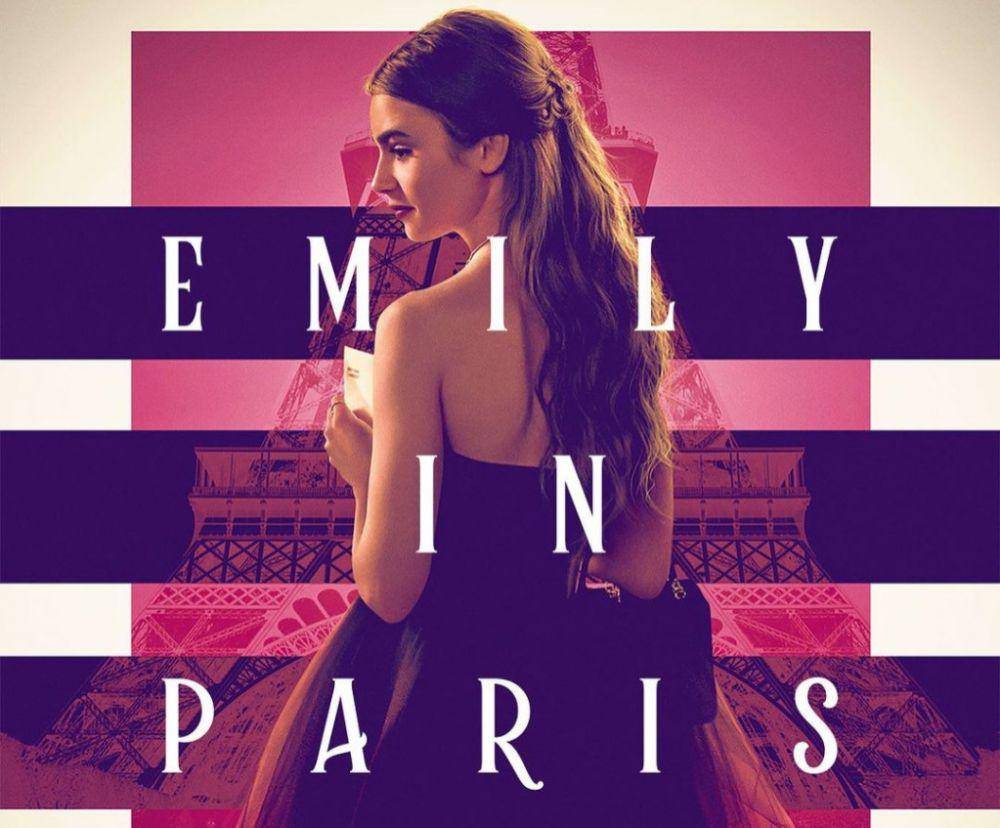 poster serial Emily in Paris (instagram.com/emilyinparis)
