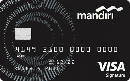 Kartu Kredit Mandiri Signature (dok. mandirikartukredit.com)
