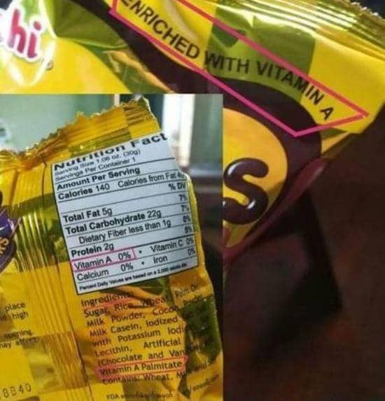 label komposisi makanan lucu (instagram.com/dr_herp)