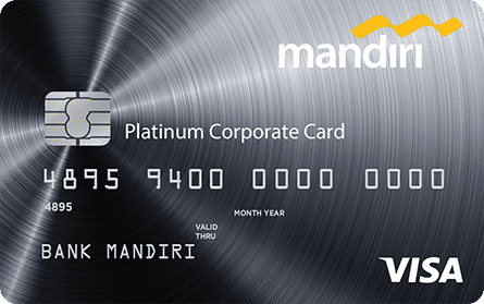 Mandiri Corporate Card Visa (dok. mandirikartukredit.com)