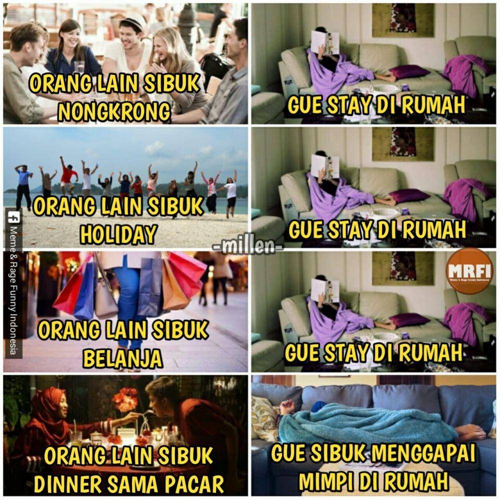 meme kebiasaan waktu nongkrong (facebook.com/mrfi.id)