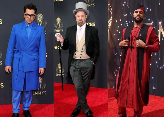 9 Style Seleb Pria yang Hadir di Emmy Awards 2021, Mewah dan Meriah!