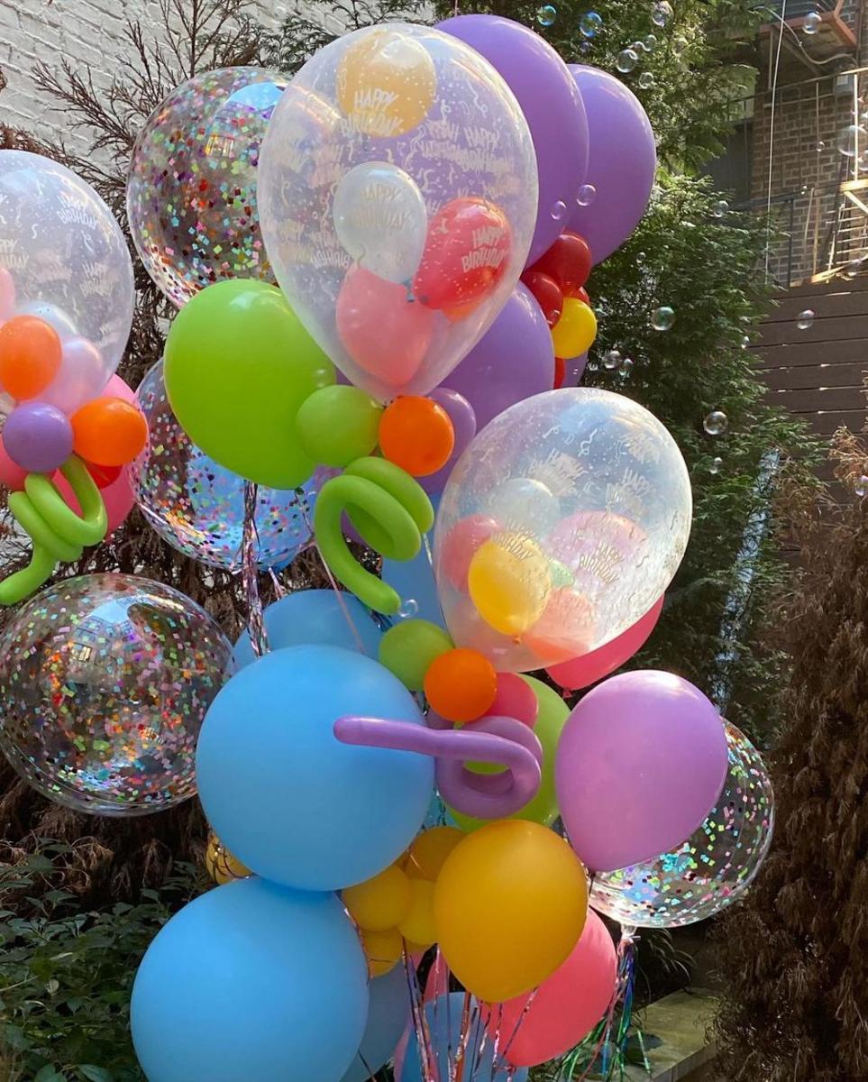 potret balon ulang tahun Khai (instagram.com/mohamedhadid)