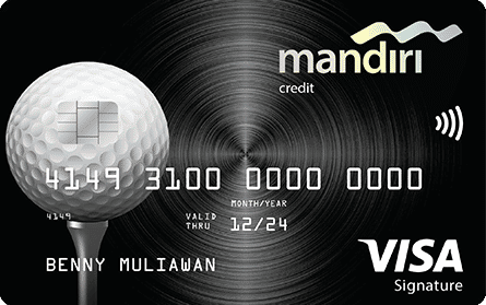 Kartu Kredit Mandiri Golf Signature (dok. mandirikartukredit.com)