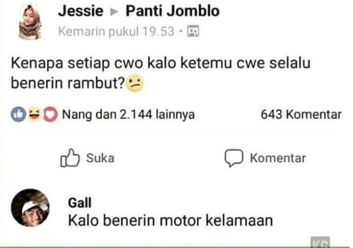 status Facebook galau (Instagram.com/dramafaceboook.id)