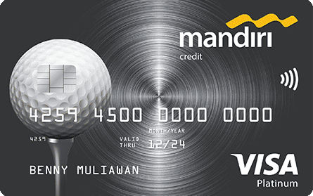 Kartu Kredit Mandiri Golf Platinum (dok. mandirikartukredit.com)