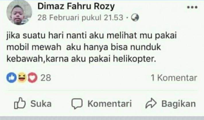 status Facebook galau (Instagram.com/dramafaceboook.id)