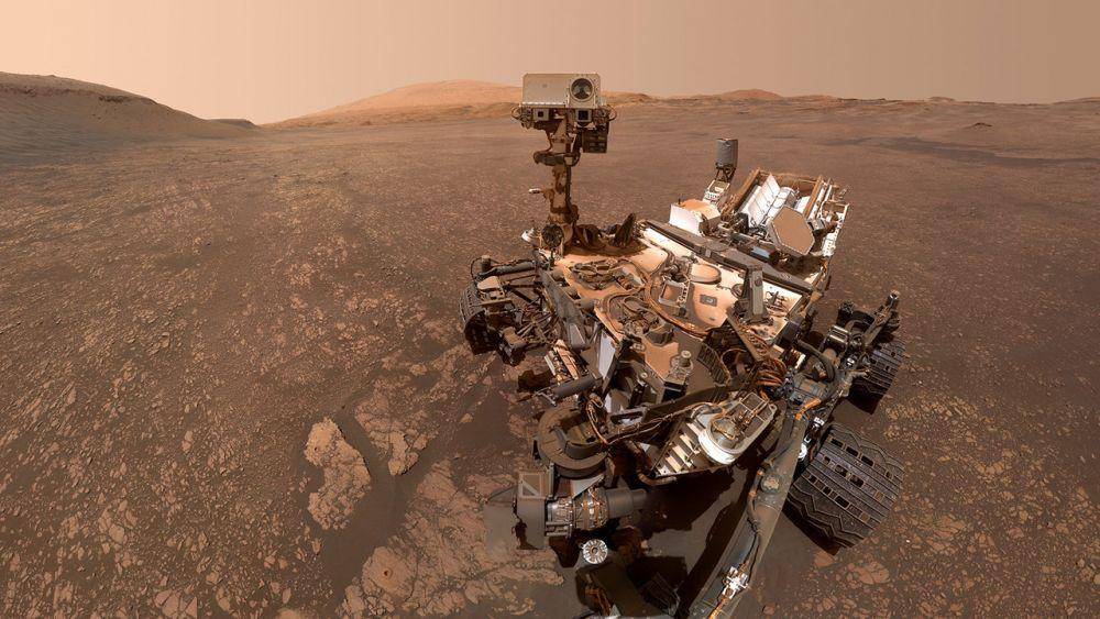 Rover Curiosity milik NASA yang melakukan foto selfie di Planet Mars pada 12 Mei 2019. (dok. NASA)