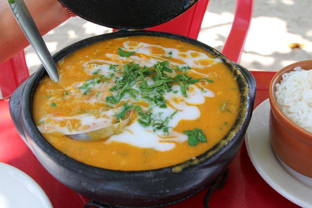ilustrasi shrimp and spinach curry (pixabay.com/Mauro Segura)