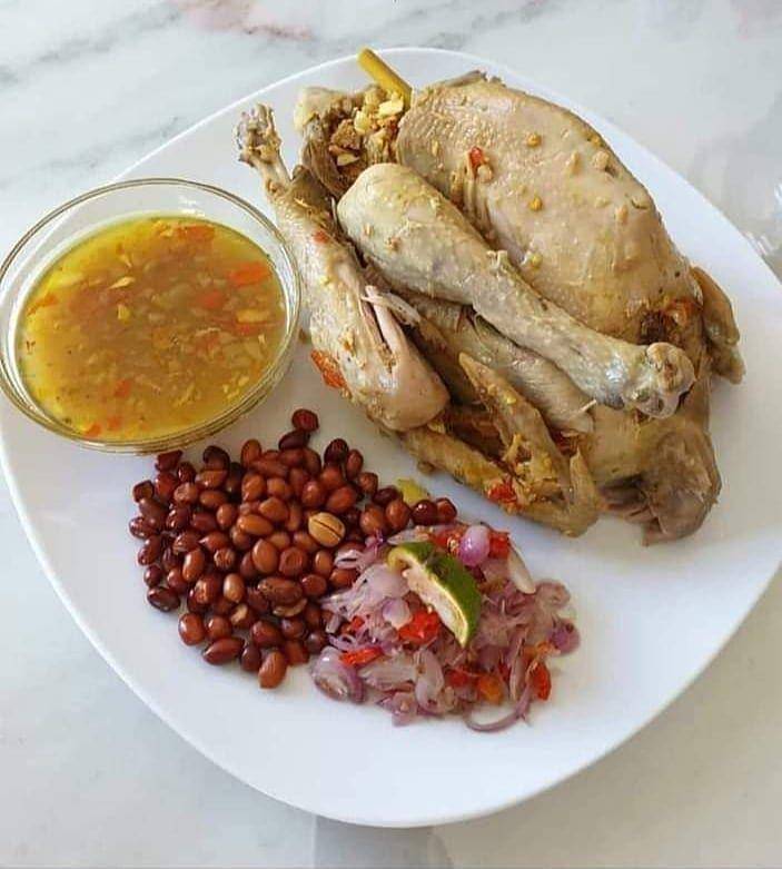 Ilustrasi ayam betutu (instagram.com/delici0_kitchen)