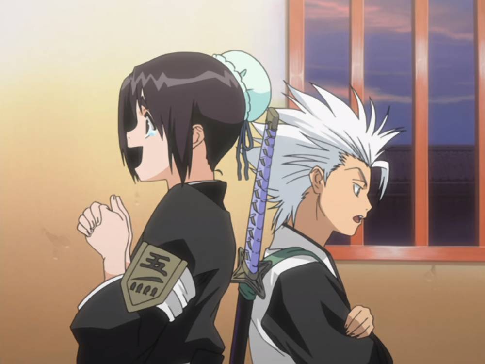 Hinamori dan Hitsugaya (dok. Studio Pierrot/Bleach)