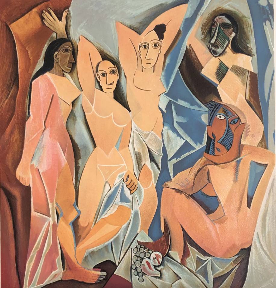 Lukisan "Les Demoiselles d'Avignon". (guyhepner.com)