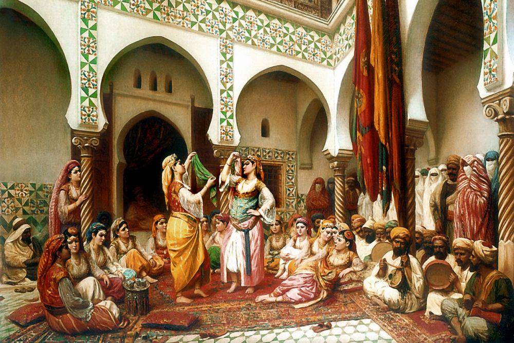ilustrasi perempuan harem (osmanli.site)