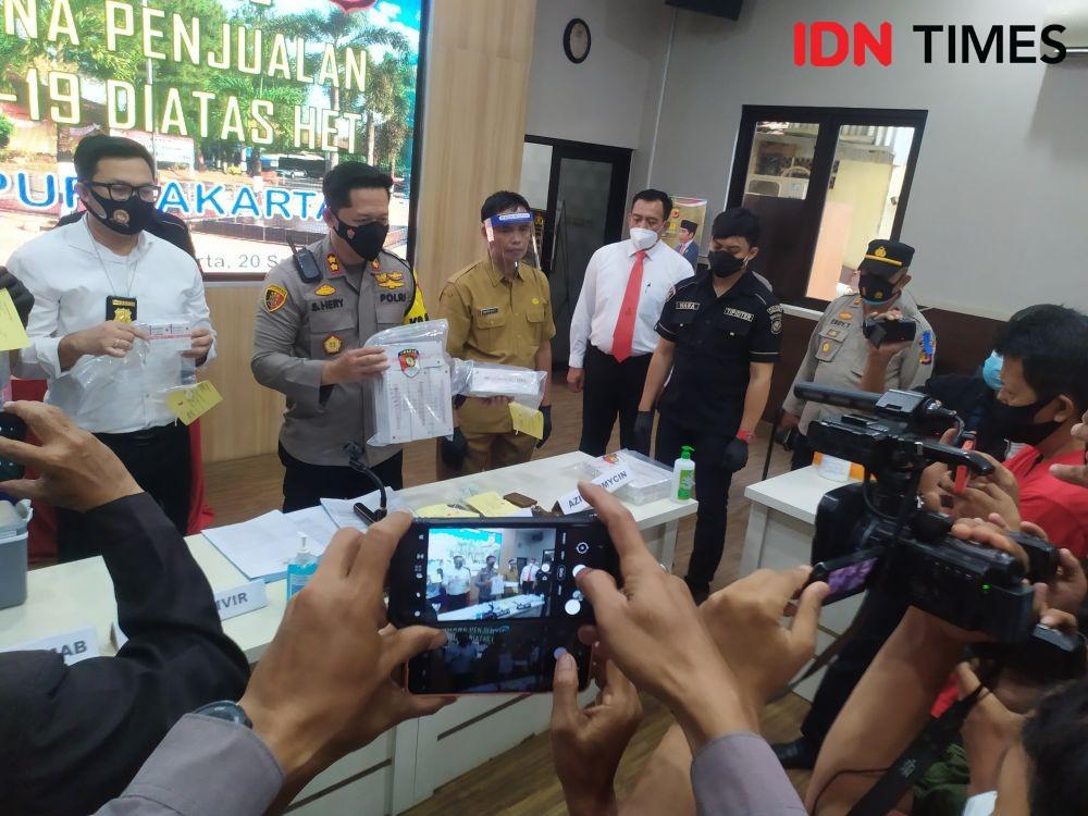 Obat COVID-19 Dijual Ilegal di Atas Standar, Pelaku Raup Rp26 juta