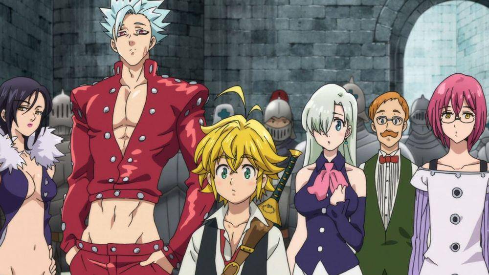 The Seven Deadly Sins (dok. Studio Deen/The Seven Deadly Sins)