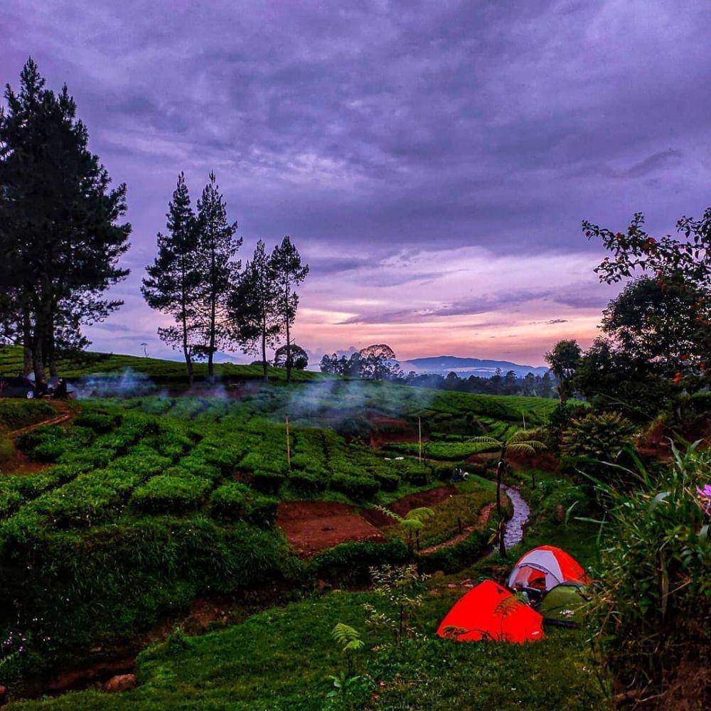 Berkemah di Nuansa Riung Gunung, Bandung (instagram.com/evawdutari_)