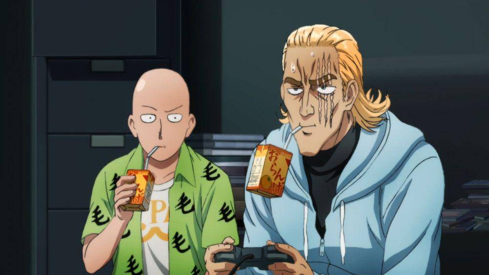 Saitama dan King (dok. Studio J.C.Staff/One Punch Man)