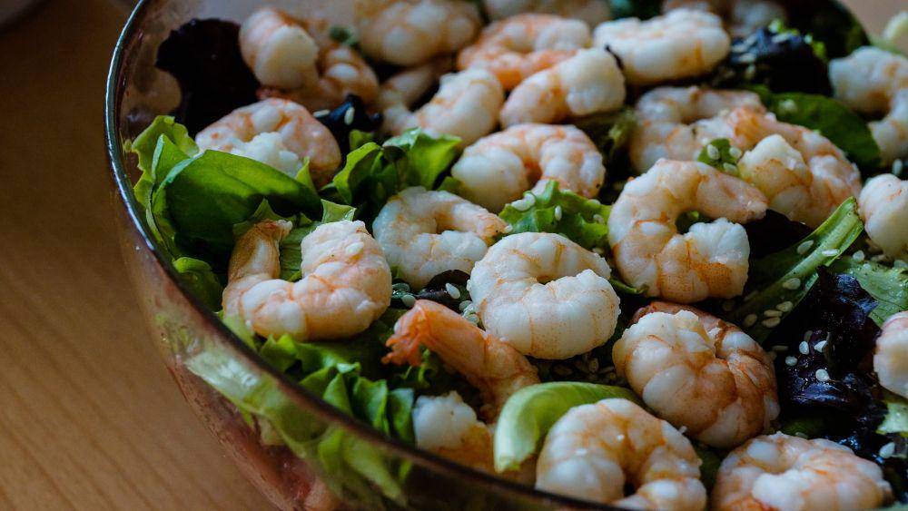 ilustrasi stir fry shrimp and spinach (pixabay.com/Taken)