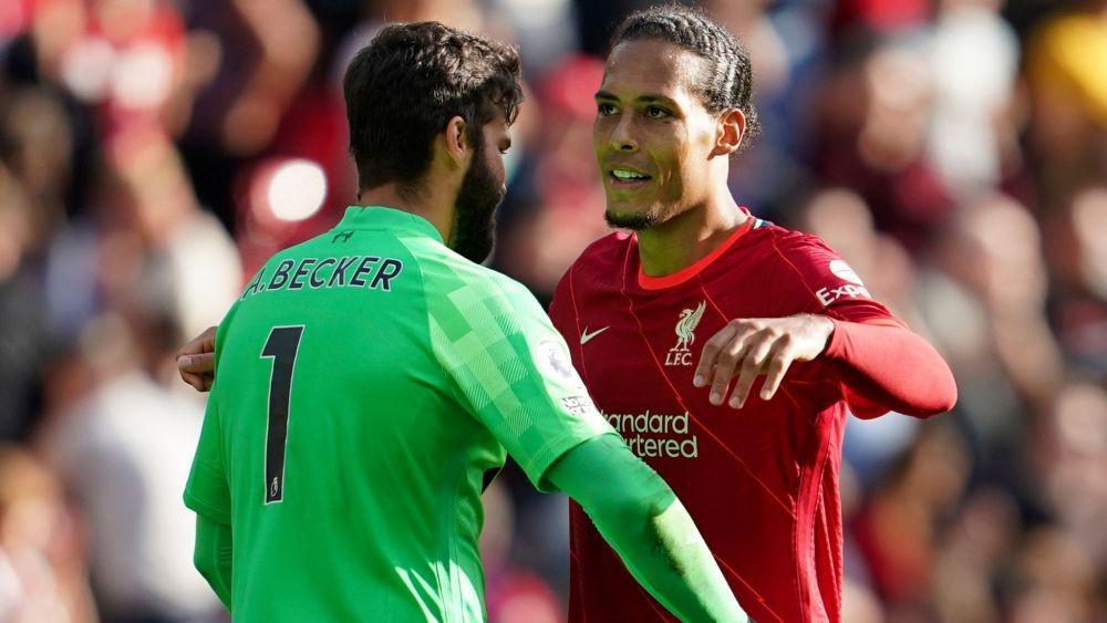 Alisson dan Van Dijk. (skysports.com)