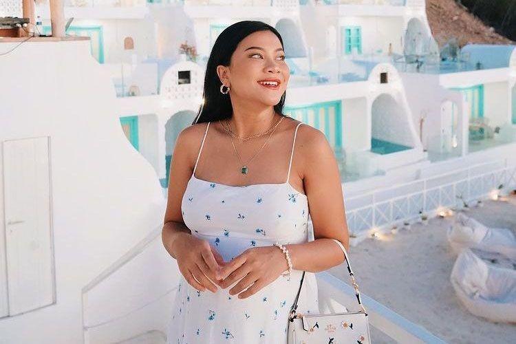 10 Potret Baby Bump Hanum Mega, Gemar Pakai Dress Semenjak Hamil