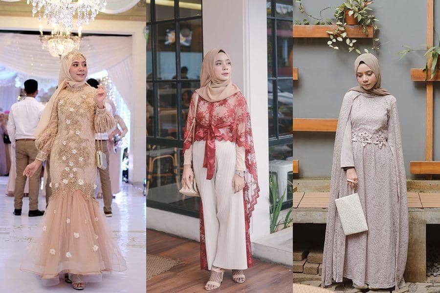 10 Style Kondangan Hijab Selebgram Veranique Putri, Memikat!
