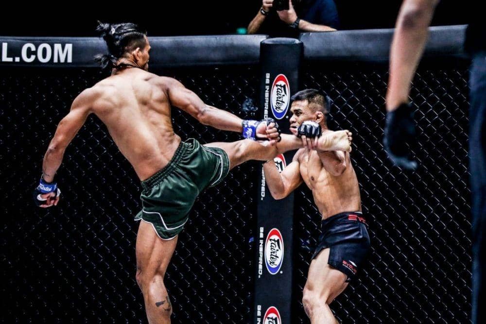Petarung ONE Championship, Eko Roni Saputra. (dok. ONE Championship)