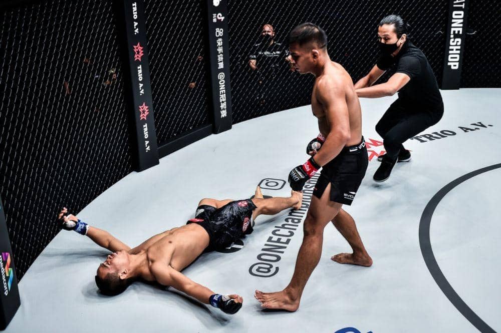 Petarung ONE Championship, Eko Roni Saputra. (dok. ONE Championship)
