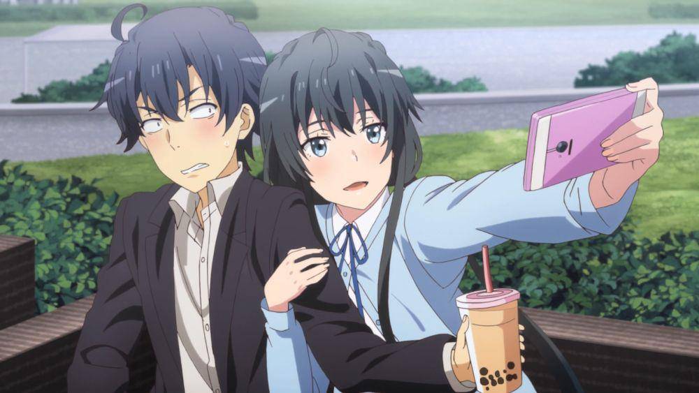 Hachiman dan Yukino (dok. Studio Feel/Yahari Ore no Seishun Rabukome wa Machigatteiru)
