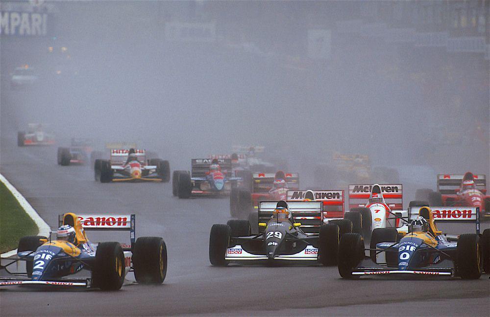 GP Eropa 1993 di sirkuit Donington (salracing.com)