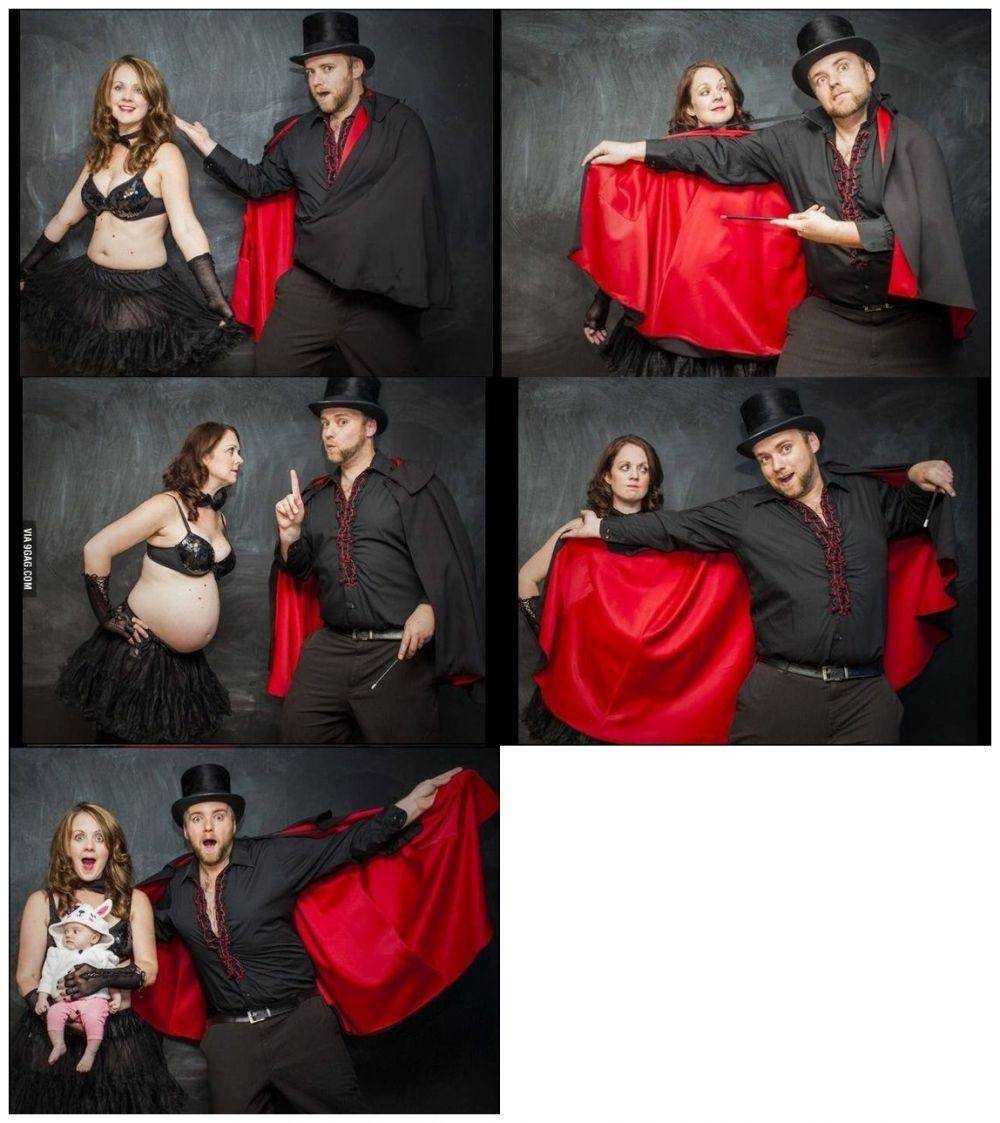 pemotretan maternity kocak (9gag.com)