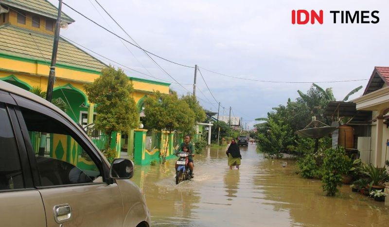 Banjir di pemukiman warga RT.01 dan RT. 28 Kelurahan Waru, PPU (IDN Times/Ervan)
