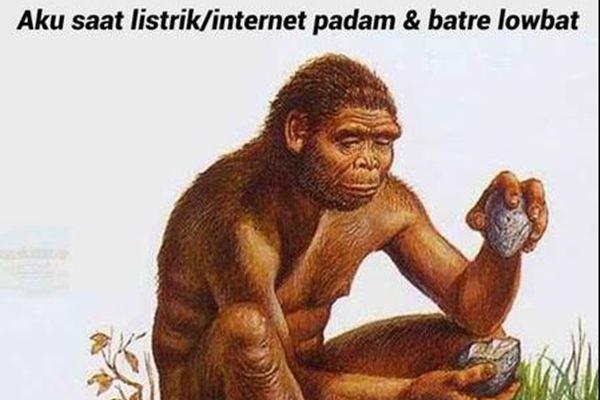 10 Meme Lucu Internet Mati Bikin Nyesek, Berasa Balik ke Zaman Batu