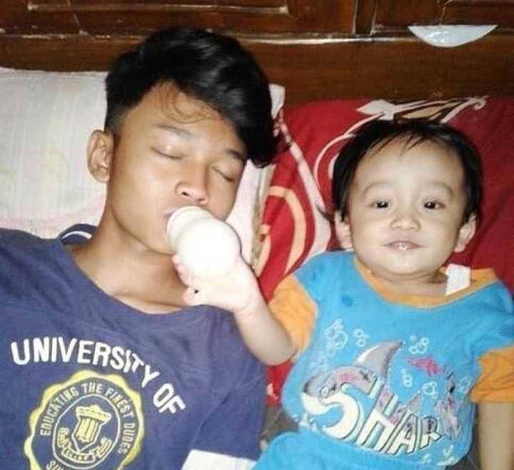 diisengin saat tidur (instagram.com/sukijan.id)