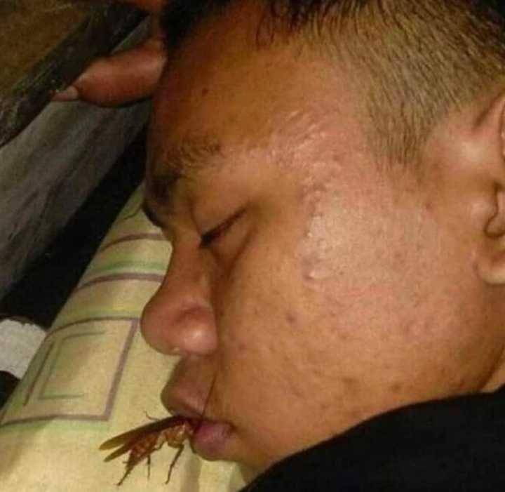 diisengin saat tidur (instagram.com/sukijan.id)