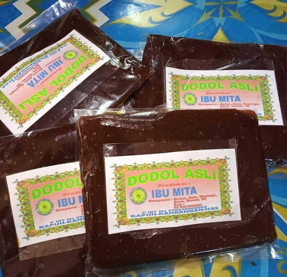 Dodol kandangan (instagram.com/maulidashopbanjarmasin)
