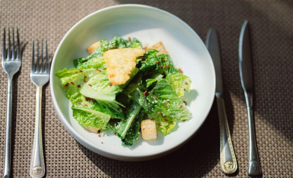 ilustrasi grilled romaine salad (unsplash.com/Hanxiao)