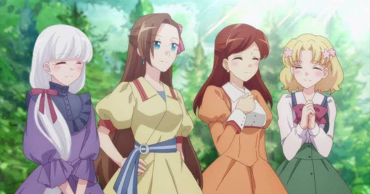 Sophia, Catarina, Marry dan Maria liburan musim panas bersama. (dok. SILVER LINK/Hamefura)
