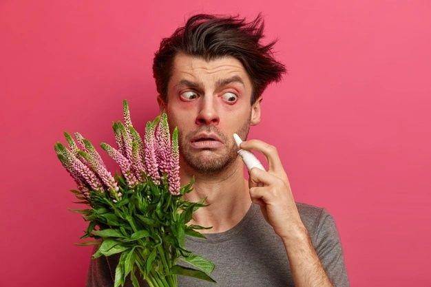 ilustrasi hidung tersumbat (freepik.com/ wayhomestudio)