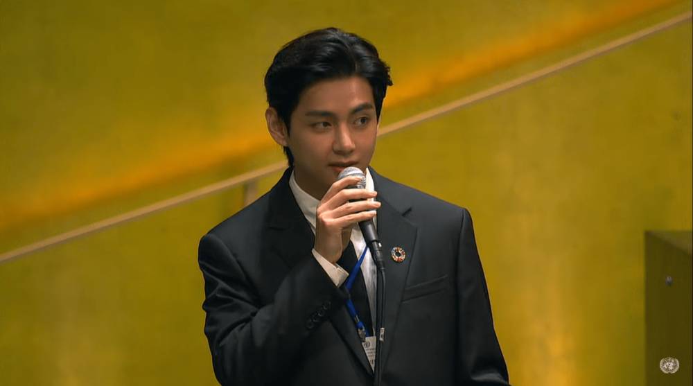 V BTS di UNGA Majelis Umum PBB ke-76 (youtube.com/United Nations)