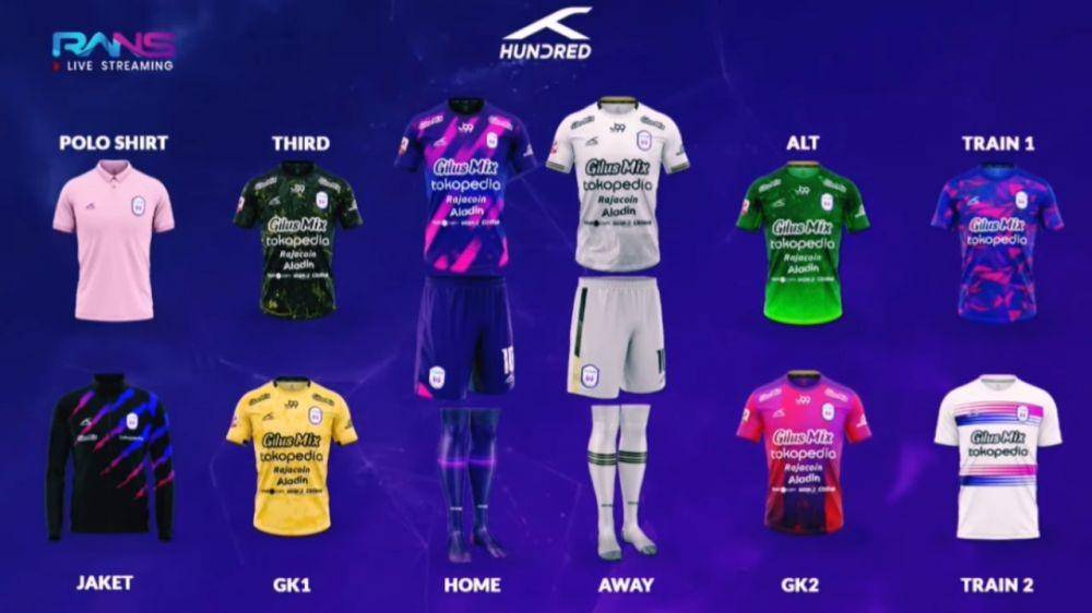 Jersey baru RANS Cilegon FC. (dok. RANS Cilegon FC)