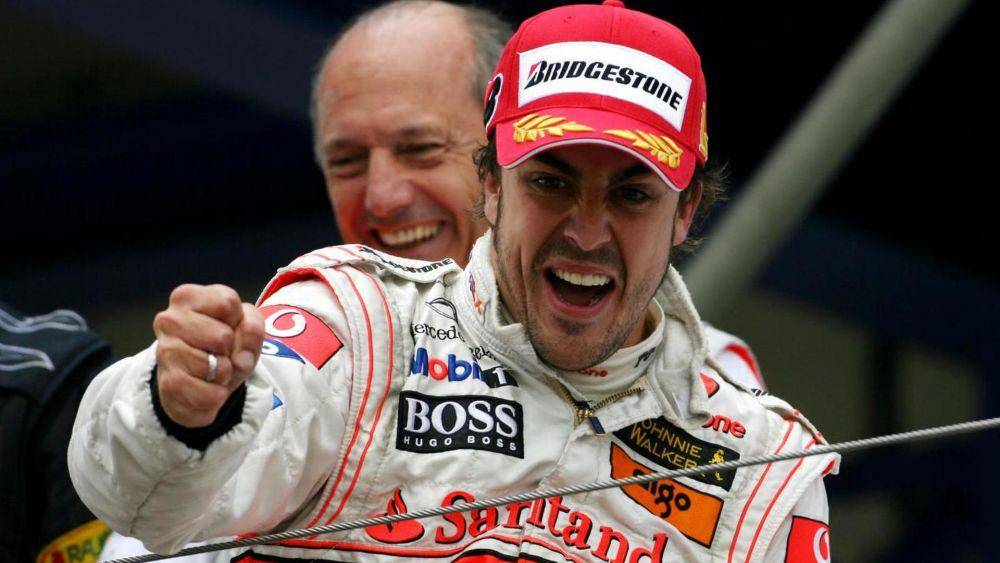 Fernando Alonso pada GP Eropa 2007 (motor1.com)