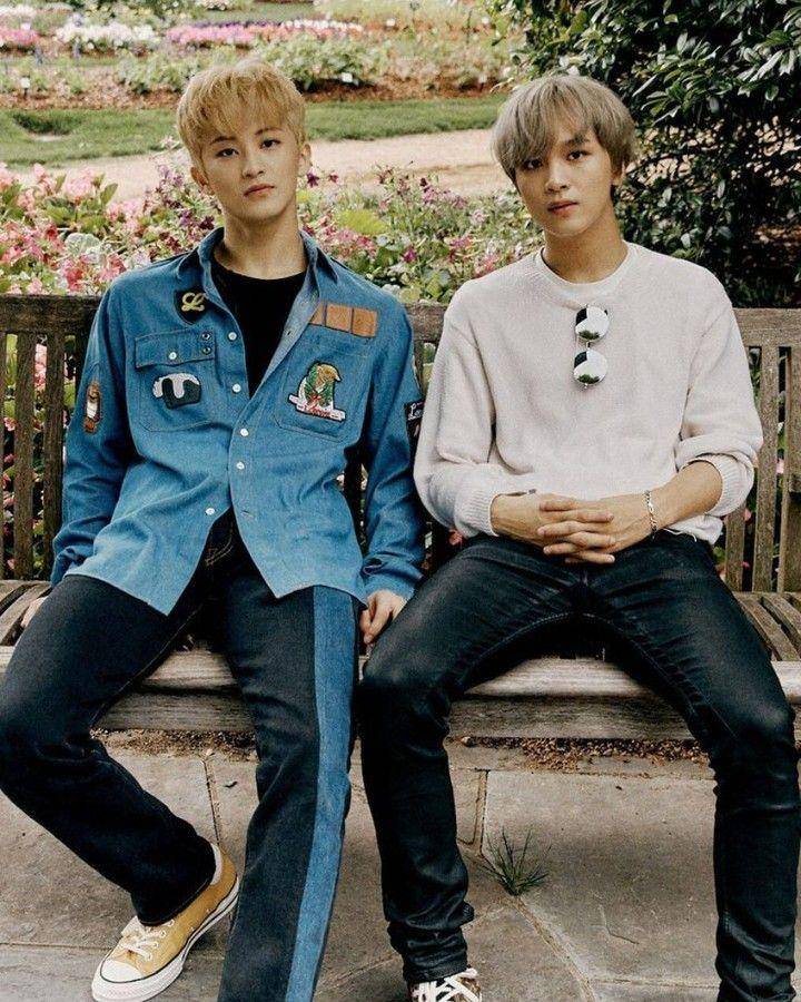 Kemeja ala Mark NCT (instagram.com/nctunited00)