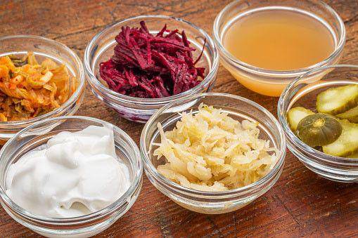 ilustrasi makanan fermentasi (Getty Images/marekuliasz)