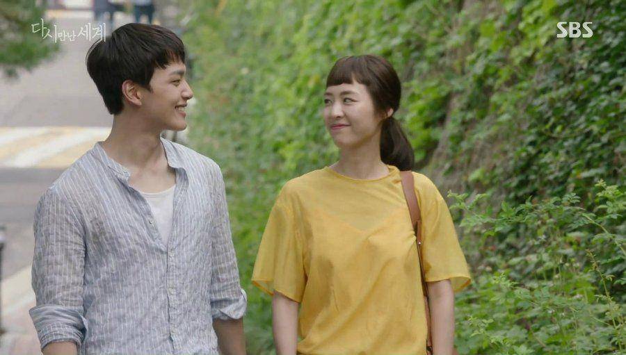 Hae Sung dan Jung Won dalam drama Reunited World (dok. SBS)