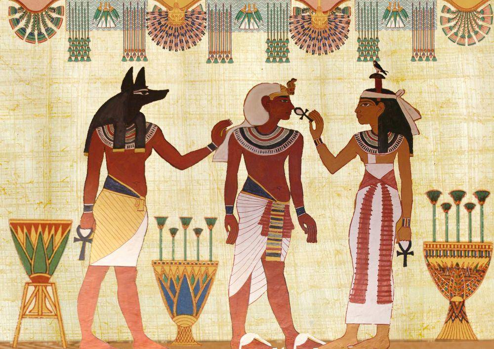 potret hieroglyph Mesir kuno (pixabay.com/ArtsyBee)