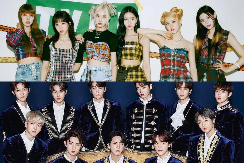 Idol KPop jadi anak sekolah di MV (berbagai sumber)
