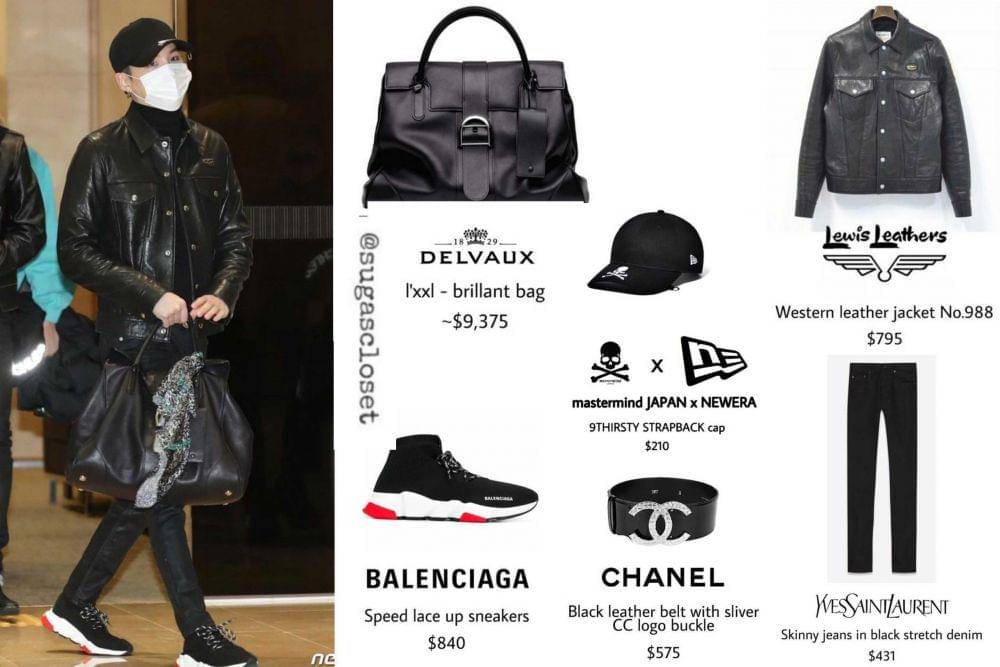 harga tas SUGA BTS (instagram.com/sugascloset)