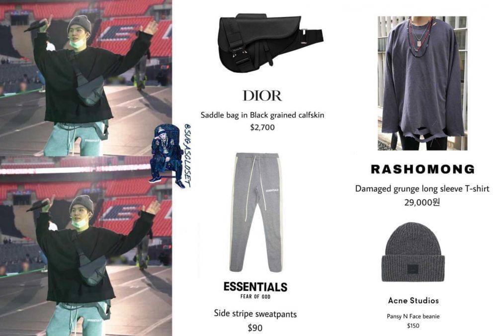 harga tas SUGA BTS (instagram.com/sugascloset)