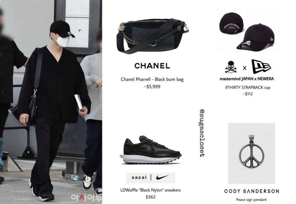 harga tas SUGA BTS (instagram.com/sugascloset)